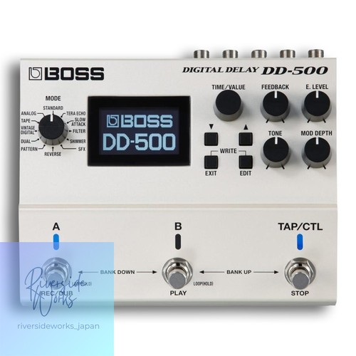 Pédale effet boss 500 - d'effet, dd-500