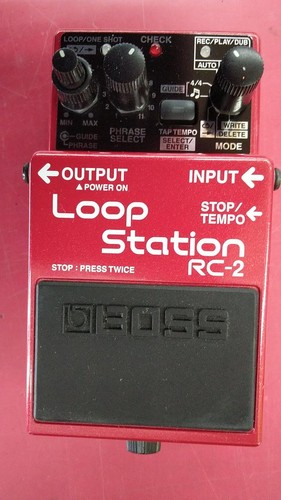 Pédale effet boss rc2 time - pédale,